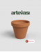 Amalia Pot Quality Terracotta By Artevasi Natural