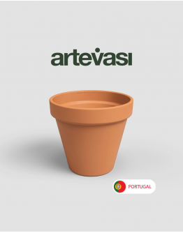 Amalia Pot Quality Terracotta By Artevasi Natural