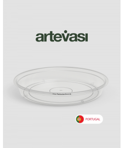 Acrylic Transparent Round Saucer