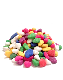 DIY Colorful Pebbles