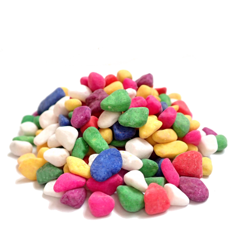 DIY Colorful Pebbles