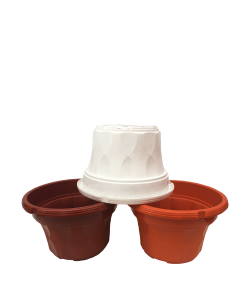  (Ø21.0cm x H13.5cm) SC 220 Plastic Pot By BABA