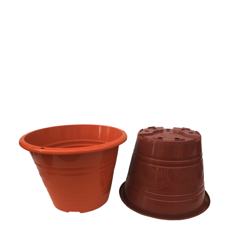 BABA TN-3470-A Flower Design Pot (280mmØ x 200mmH)