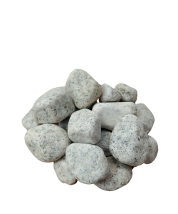 20kg White Granite Pebbles 25-45mm