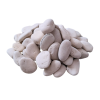 20kg White Flat Pebbles 40-60mm