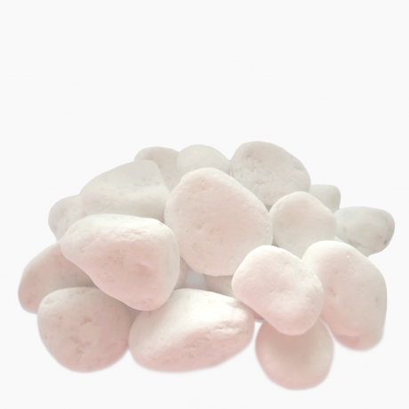 20kg White Pebbles 30-50mm