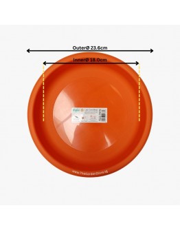 Ø23.6cm X H2.9cm 911 Plastic Saucer By BABA