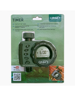 1 Outlet Tap Timer 96781 ORBIT Digital Watering Tap