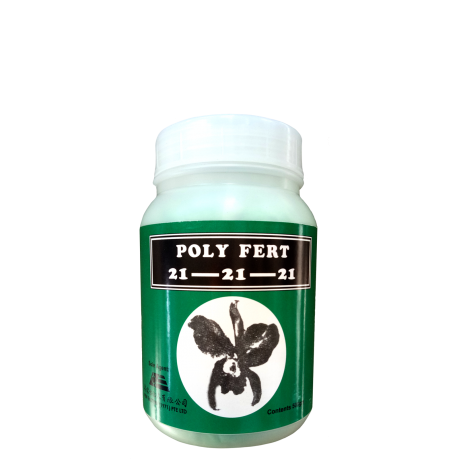 Poly Fertilizer 21-21-21 N.P.K Plant hormones for Growth (500gm)