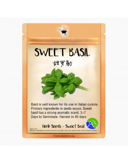 Sweet Basil Seeds by BlueAcres